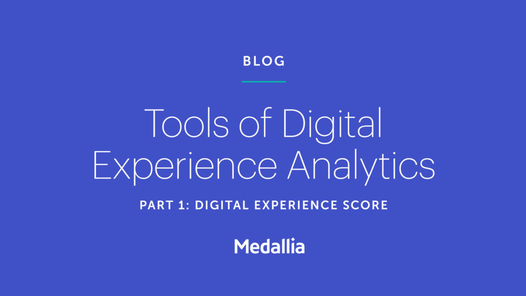 Digital experience score